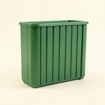 Laurel Bend Narrow Outdoor Storage Bench - Green (synthetic illustration; no displayed measurements)