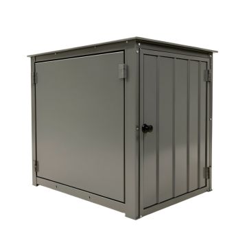 6.5 Ft. W X 3 Ft. D Metal Horizontal Bike Shed