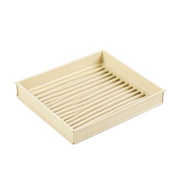 Summit Crest Empty Under-Desk Cable Tray - Cream