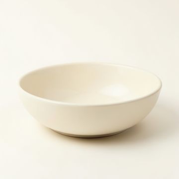 Vale Bluff Dining Bowl - Cream (synthetic illustration; no displayed measurements)