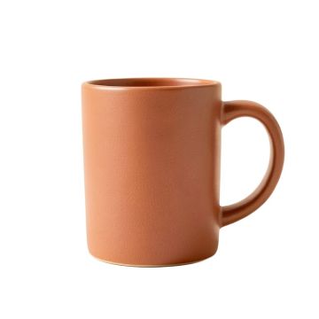 Elm Bend Ceramic Mug - Terracotta