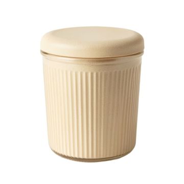 Rowan Bridge Storage Canister With Lid - Beige