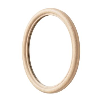 Maple Canyon Framed Wall Mirror - Beige