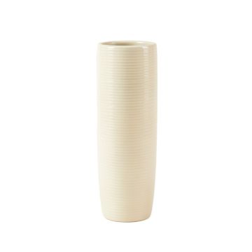 Field Canyon Empty Decorative Vase - Cream