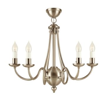 Hadrian 5 - Light Shaded Classic / Traditional Chandelier