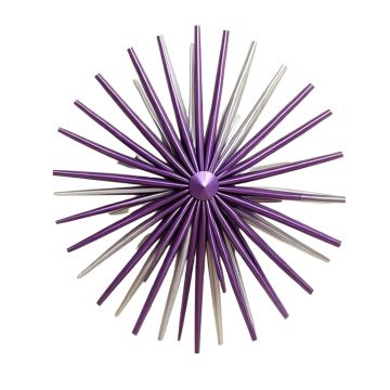 Abstract Starburst Wall Décor (synthetic illustration; no displayed measurements)