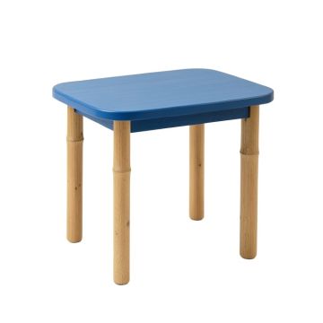 Olive Bend Compact Balcony Table - Blue