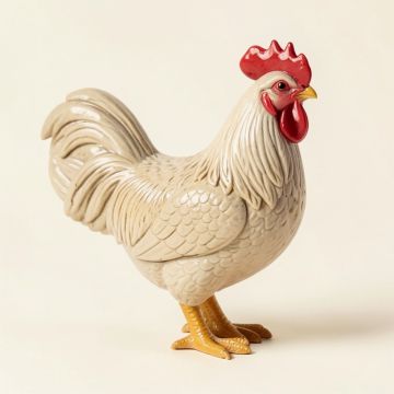 Chenut Rooster Figurine (synthetic illustration; no displayed measurements)