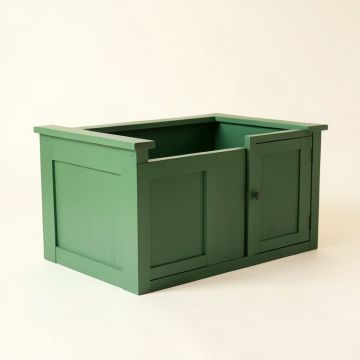 Dune Arc Empty Furniture-Style Litter Enclosure (synthetic illustration; no displayed measurements)