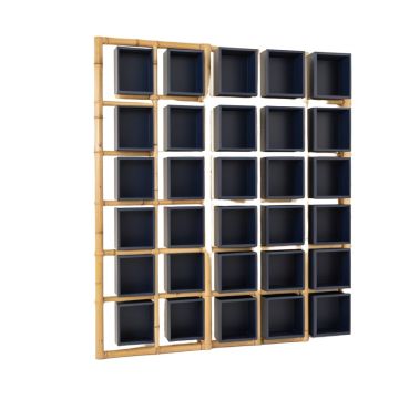Briar Canyon Empty Vertical Garden Frame - Navy