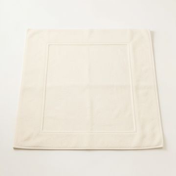 Fern Crest Bath Mat - Cream (synthetic illustration; no displayed measurements)
