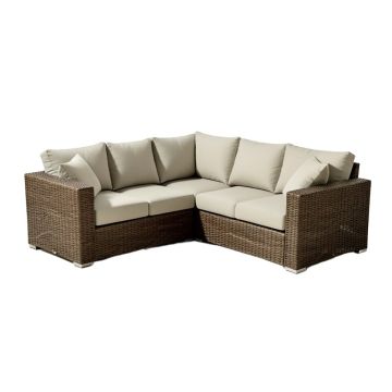 Daytona 4 Piece Sofa Seating Group With Cushions