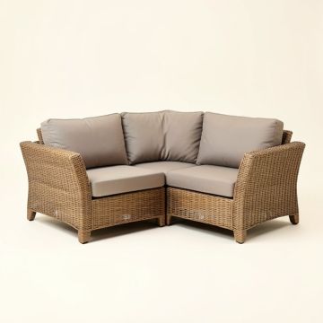 Andranik Outdoor 5 Piece Rattan Sofa Seating Group With Cushions (synthetic illustration; no displayed measurements)