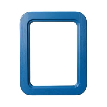Alder Canyon Framed Wall Mirror - Blue