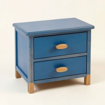 Cedar Field Nightstand - Blue (synthetic illustration; no displayed measurements)