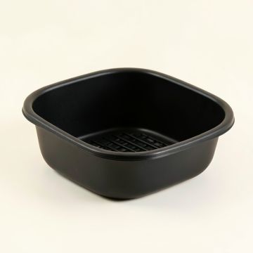 Maple Dell Empty Under-Desk Cable Tray - Black (synthetic illustration; no displayed measurements)