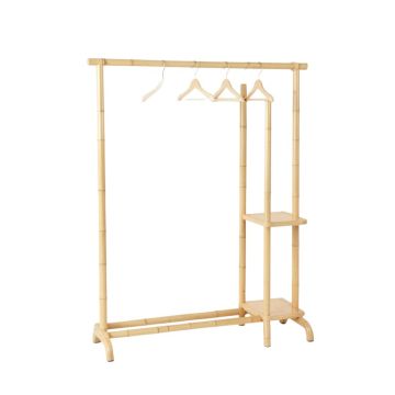 Flint Canyon Empty Garment Rack - Beige