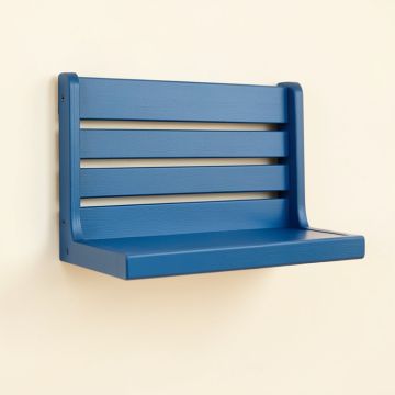 Laurel Dale Wall-Mounted Entryway Organizer Shelf - Blue (synthetic illustration; no displayed measurements)