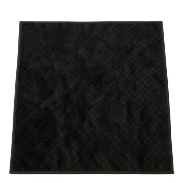 River Crest Bath Mat - Black