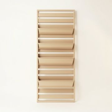 Moss Bridge Empty Vertical Garden Frame - Beige (synthetic illustration; no displayed measurements)