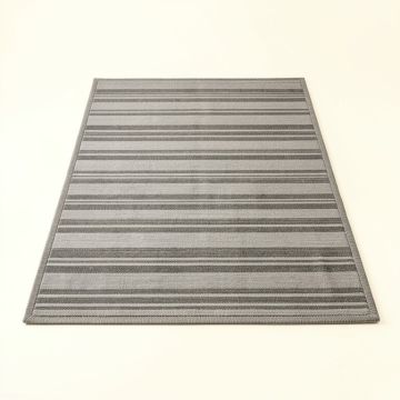 Shore Crest Rectangular Outdoor Rug - Gray (synthetic illustration; no displayed measurements)