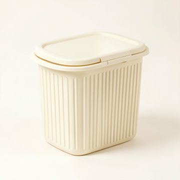 Brook Brook Laundry Hamper - Ivory (synthetic illustration; no displayed measurements)