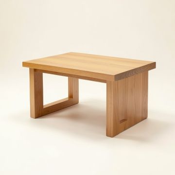 Beaufort Solid Wood Coffee Table (synthetic illustration; no displayed measurements)