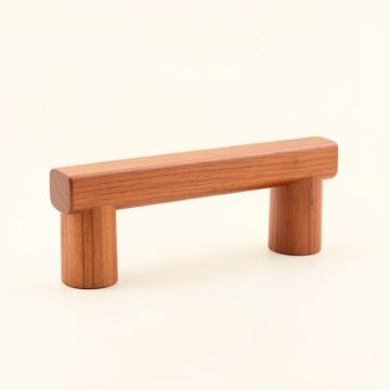 Birch Branch Cabinet Handle Without Packaging - Terracotta (synthetic illustration; no displayed measurements)