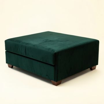 Parlier 68.1 '' Velvet Square Arm Sleeper (synthetic illustration; no displayed measurements)