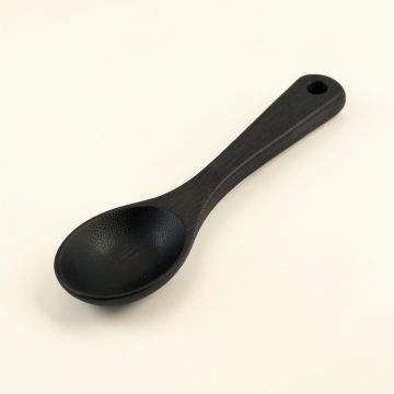 Aspen Bridge Cooking Spoon - Black (synthetic illustration; no displayed measurements)