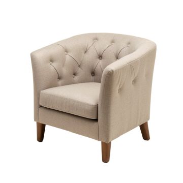 Lucie 46 '' Wide Tufted Chair And A Half