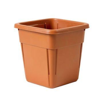 Moss Bridge Closed Garden Compost Bin - Terracotta (synthetic illustration; no displayed measurements)