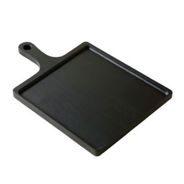 Wren Arc Cutting Board - Black (synthetic illustration; no displayed measurements)