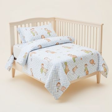 Ruark Chevron Nursery 5 Piece Crib Bedding Set (synthetic illustration; no displayed measurements)