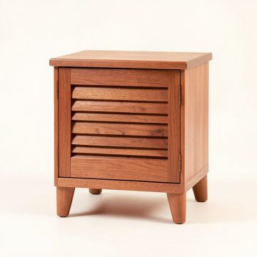 Vale Edge Nightstand - Terracotta (synthetic illustration; no displayed measurements)