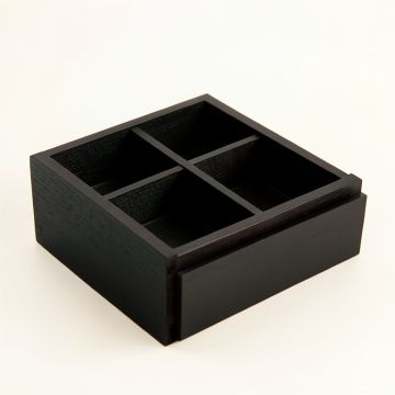 Alder Arc Empty Coffee-Station Organizer (synthetic illustration; no displayed measurements)