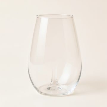 Mael Vintage Bee 21 Oz . Stemless Wine Glass (synthetic illustration; no displayed measurements)