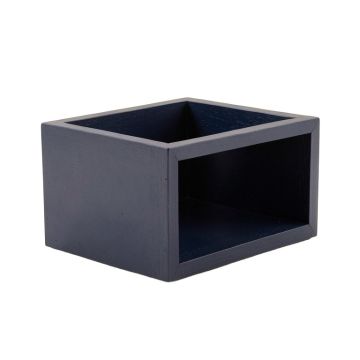 Stone Bend Empty Raised Planter - Navy