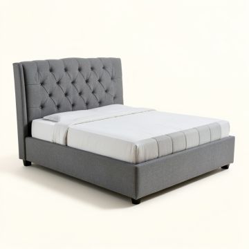 Ayotomiwa Queen Tufted Upholstered Standard Bed (synthetic illustration; no displayed measurements)