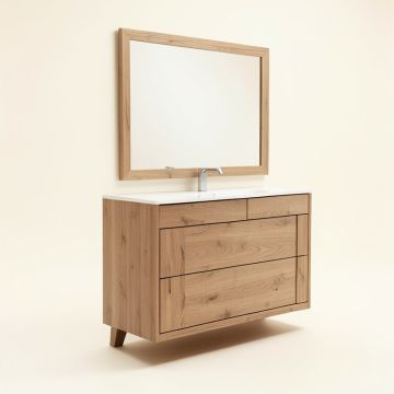 Franzen 55 '' Single Bathroom Vanity Set (synthetic illustration; no displayed measurements)