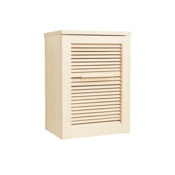Olive Bend Wall-Mounted Laundry Cabinet - Ivory
