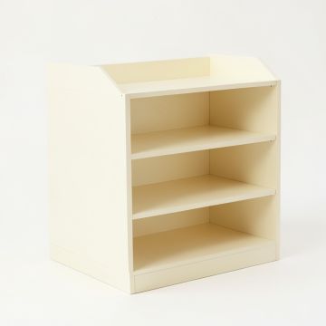 Heath Bluff Desktop Shelving Unit - Cream (synthetic illustration; no displayed measurements)