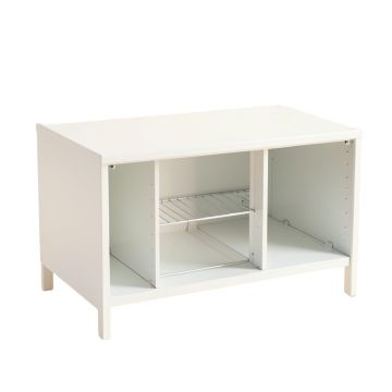 Briar Bridge Empty Countertop Canister Rack - White