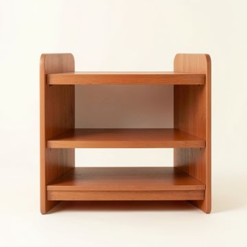 Cliff Bluff Empty Countertop Canister Rack - Terracotta (synthetic illustration; no displayed measurements)