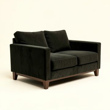Cassie 87 '' Velvet Square Arm Sofa (synthetic illustration; no displayed measurements)