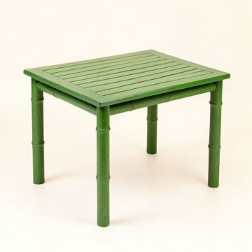 Spruce Crest Patio Table - Green (synthetic illustration; no displayed measurements)
