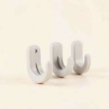 S Shower Curtain Hooks (synthetic illustration; no displayed measurements)