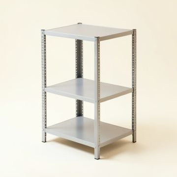 54 '' H X 31.5 '' W X 19.5 '' D Shelving Unit (synthetic illustration; no displayed measurements)