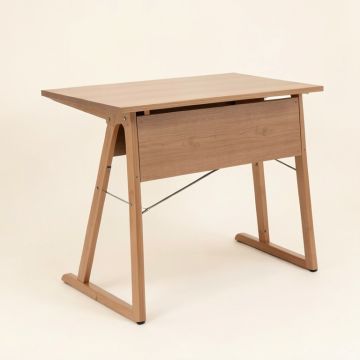 Ladder Office Desk (synthetic illustration; no displayed measurements)