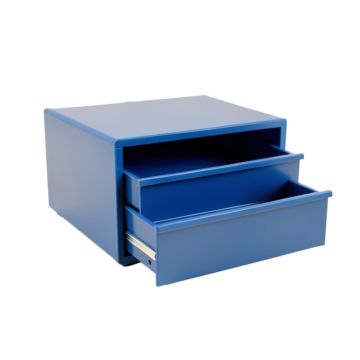 Dawn Crossing Small-Parts Storage Drawer Cabinet - Blue